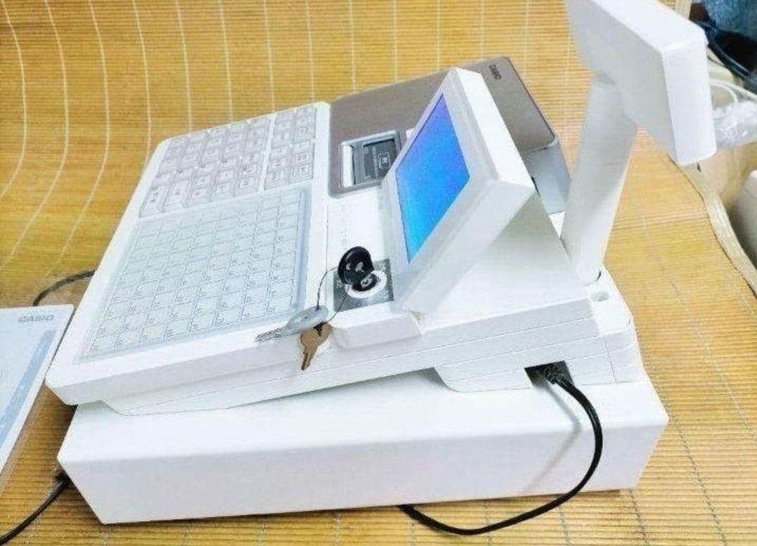 カシオレジスター　SR-C550最新スマホ管理Bluetooth　003334