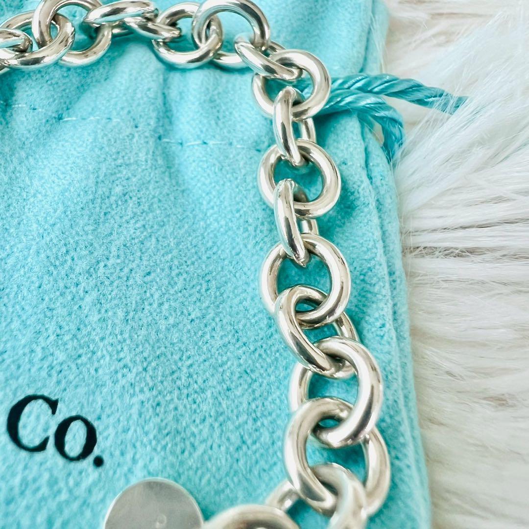 希少✨ティファニー　ブレスレット　カデナ　ロック　鍵　キー