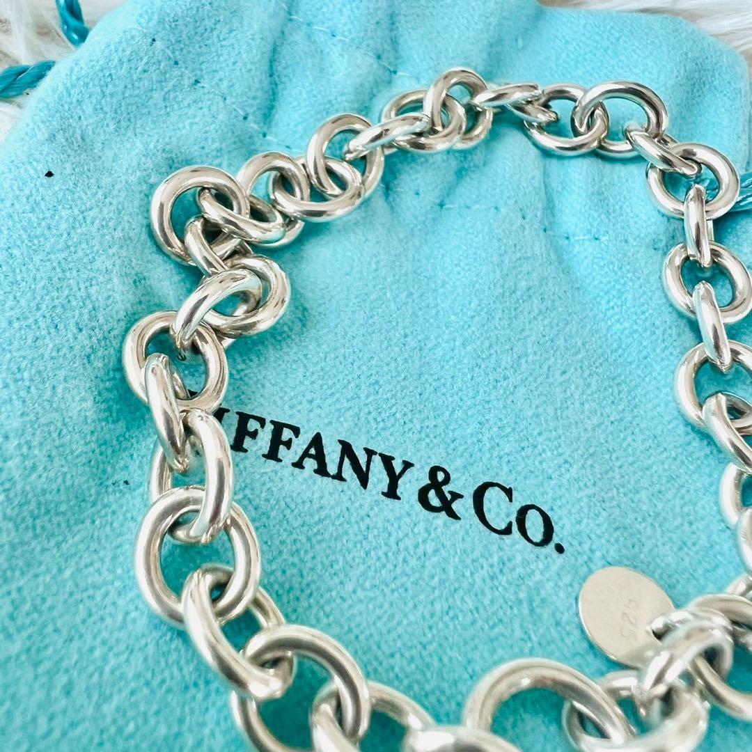 希少✨ティファニー　ブレスレット　カデナ　ロック　鍵　キー