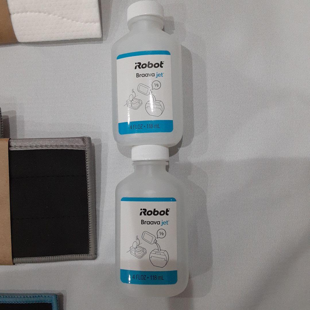 新品●ブラーバジェットm6 ウェットパッド/ドライパッド/純正洗剤セット●ルンバ