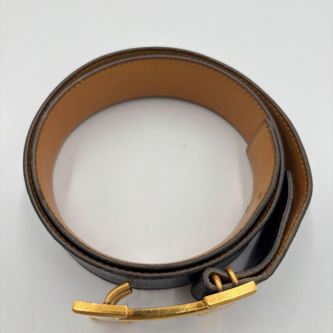 HERMES エルメス コンスタンス Hバックル ボックスカーフ レザーベルト