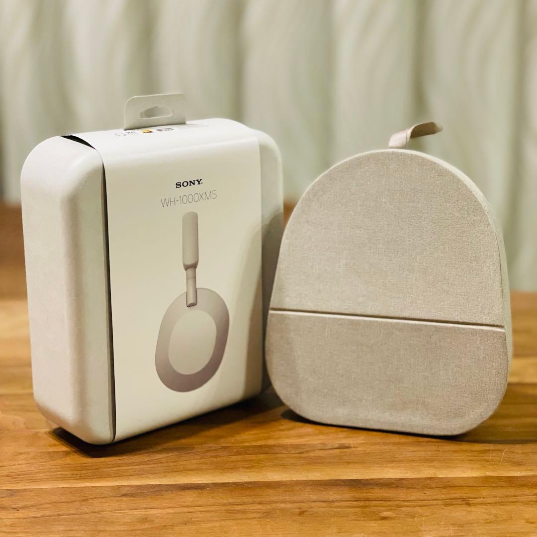 新品未使用 SONY WH-1000XM5ワイヤレスヘッドホン プラチナシルバー