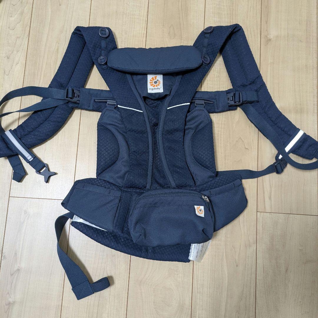 エルゴオムニブリーズ　ミッドナイトブルー　ergobaby 抱っこひも