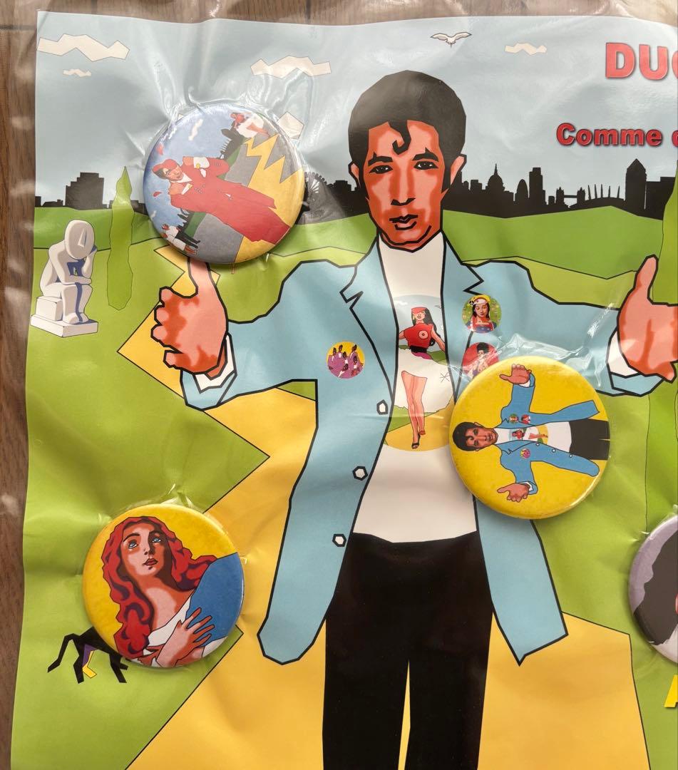 コムデギャルソン プリュス 缶バッジ 新品 真空パック garcons PLUS