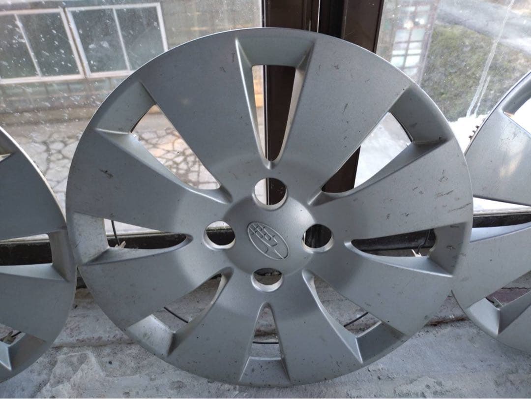 スバル　純正　ホイール　タイヤ　セット　14インチ　スタッドレス　スチール　中古