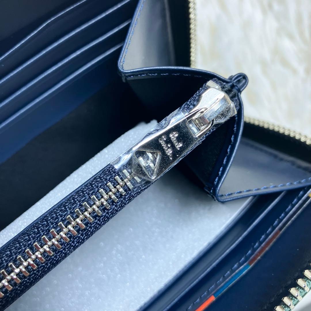 【未使用】 現行 ポールスミス ラウンドジップ ロングウォレット