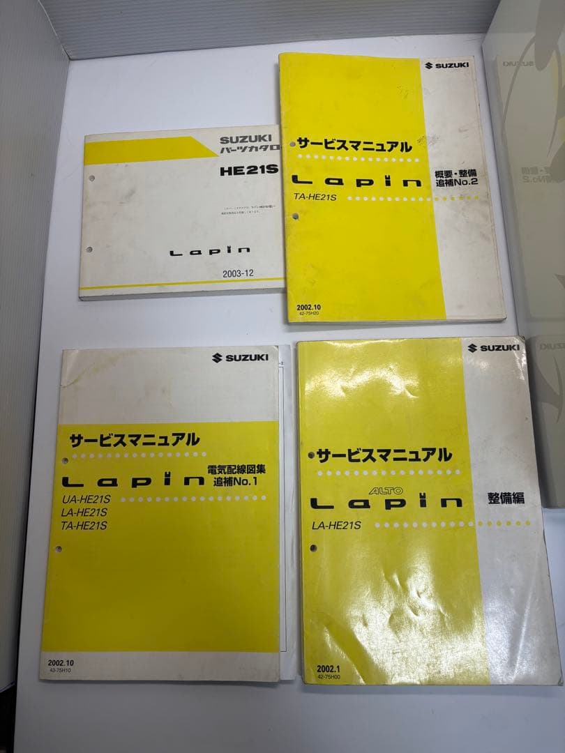 ラパン サービスマニュアル HE21S 希少につき