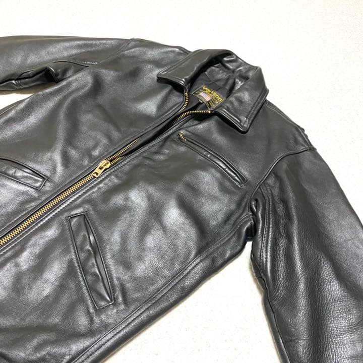 バンソン【VANSON】シングルライダース　38 レザージャケット