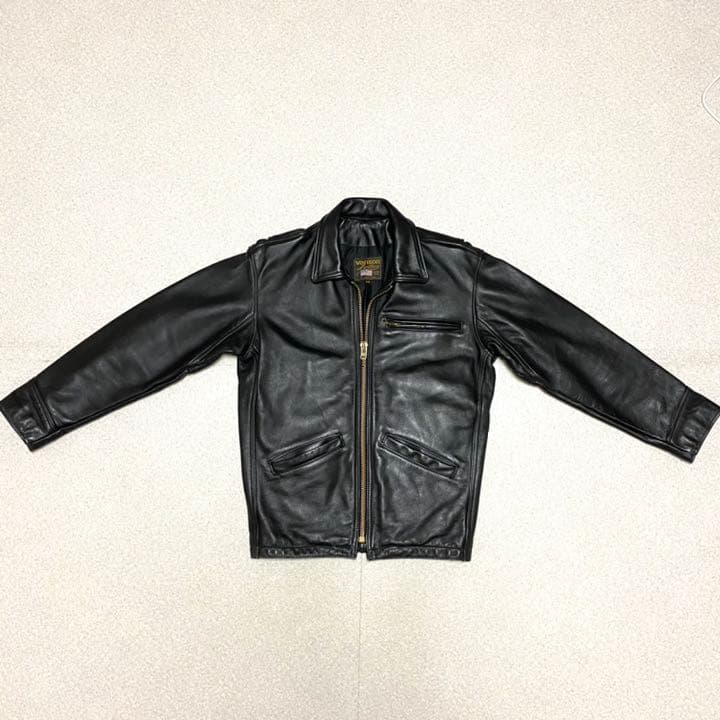 バンソン【VANSON】シングルライダース　38 レザージャケット
