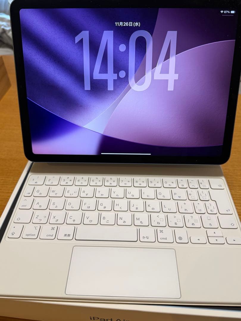 iPad Air ブルー本体 256GB wi-fiモデル+キーボード