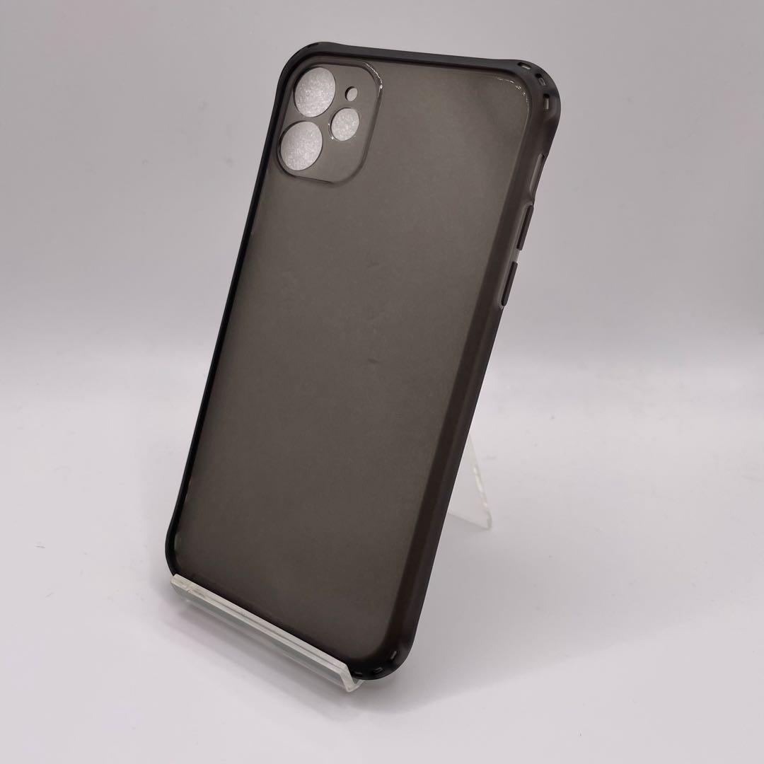 iPhone11 64GB ブラック ケース付き バッテリー最大容量100%