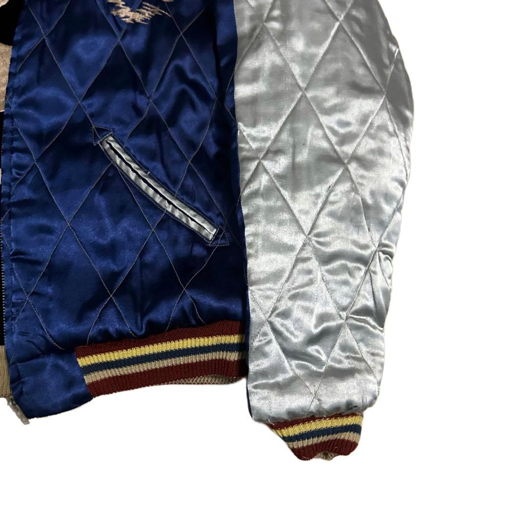 テーラー東洋 ヘラジカ×地図刺繍別珍×サテンキルティングアラスカジャン