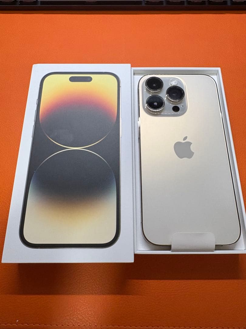 Apple iPhone 14 Pro 128GB ゴールド 本体　美品