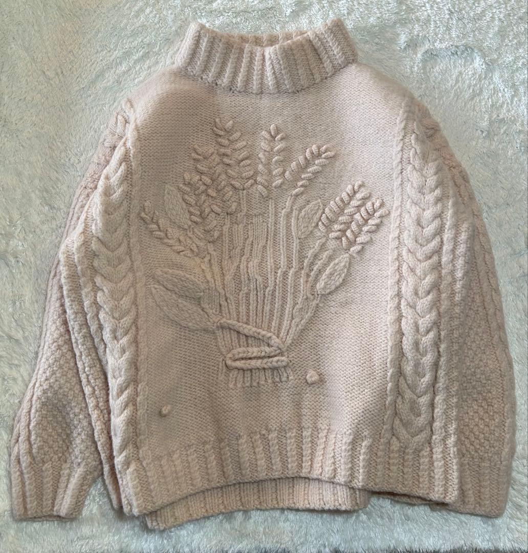 INVERALLAN インバーアラン ピュアニューウール製ハンドニット セーター