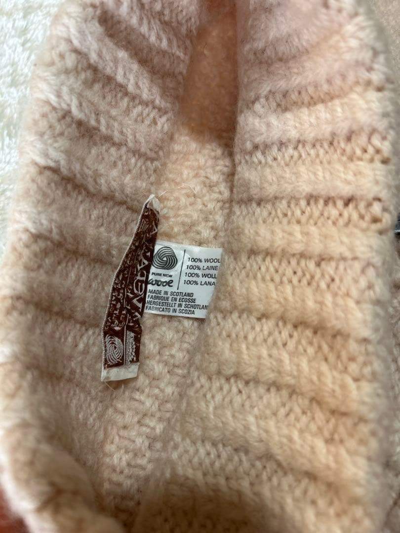 INVERALLAN インバーアラン ピュアニューウール製ハンドニット セーター