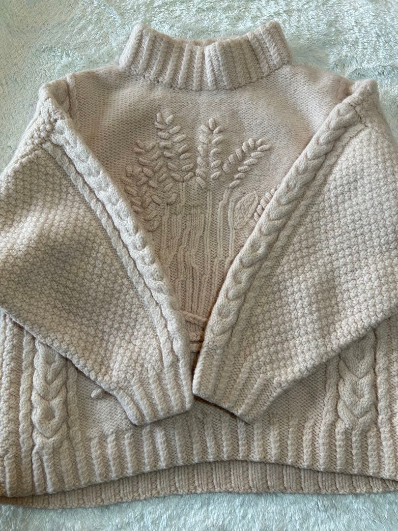 INVERALLAN インバーアラン ピュアニューウール製ハンドニット セーター