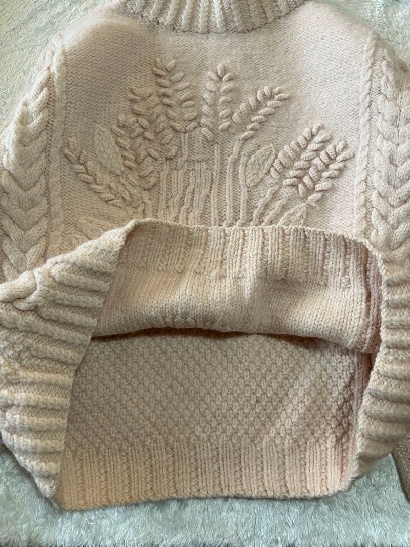 INVERALLAN インバーアラン ピュアニューウール製ハンドニット セーター