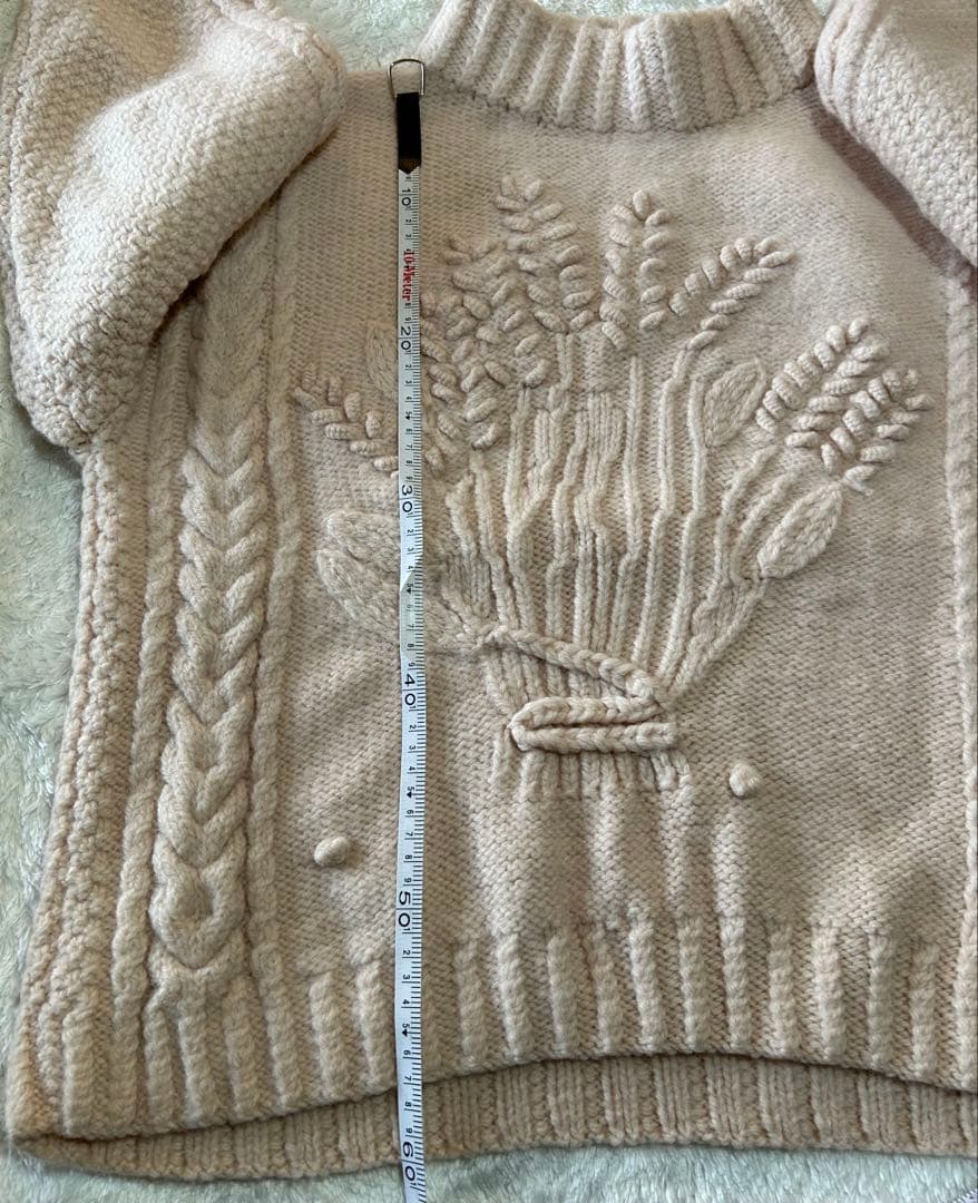 INVERALLAN インバーアラン ピュアニューウール製ハンドニット セーター