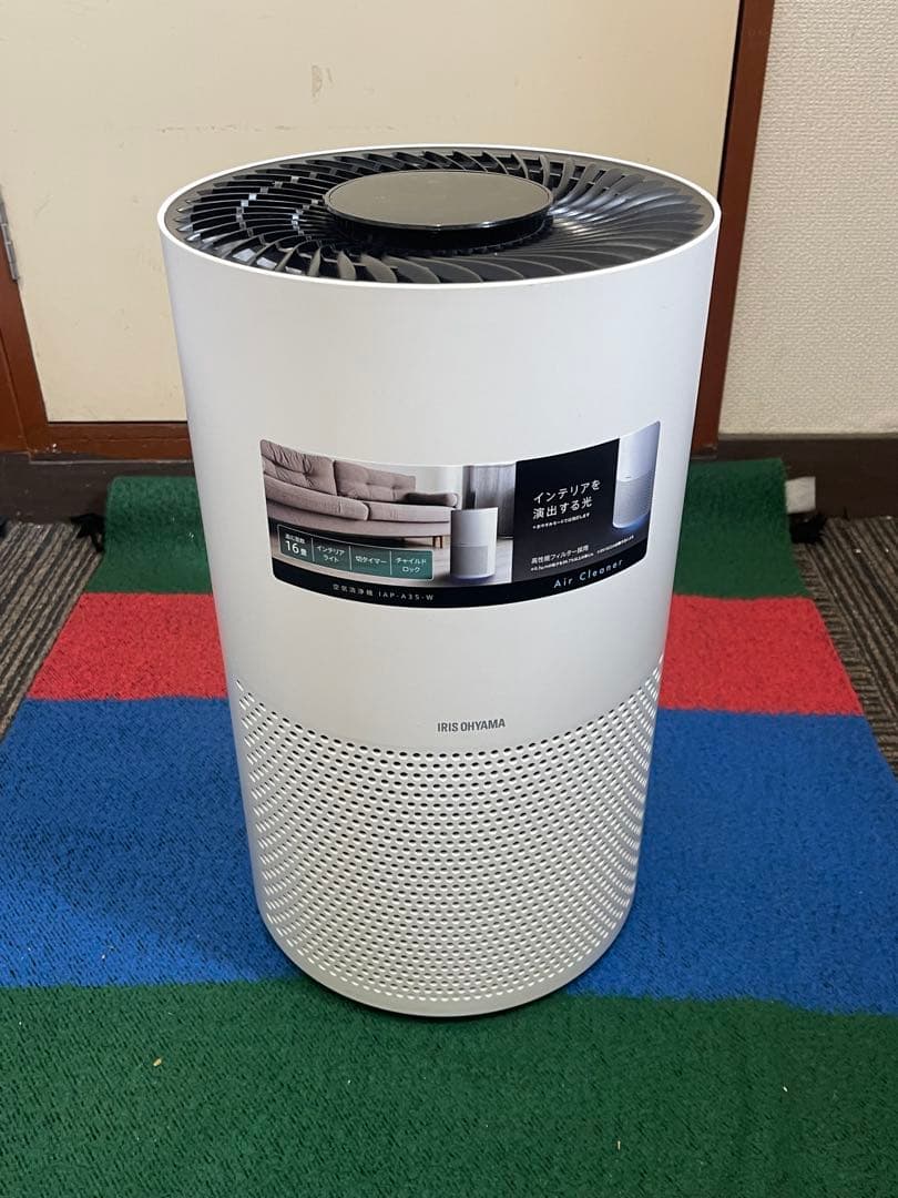 アイリスオーヤマ 空気清浄機 IAP-A35-W 2021年製 ホワイト