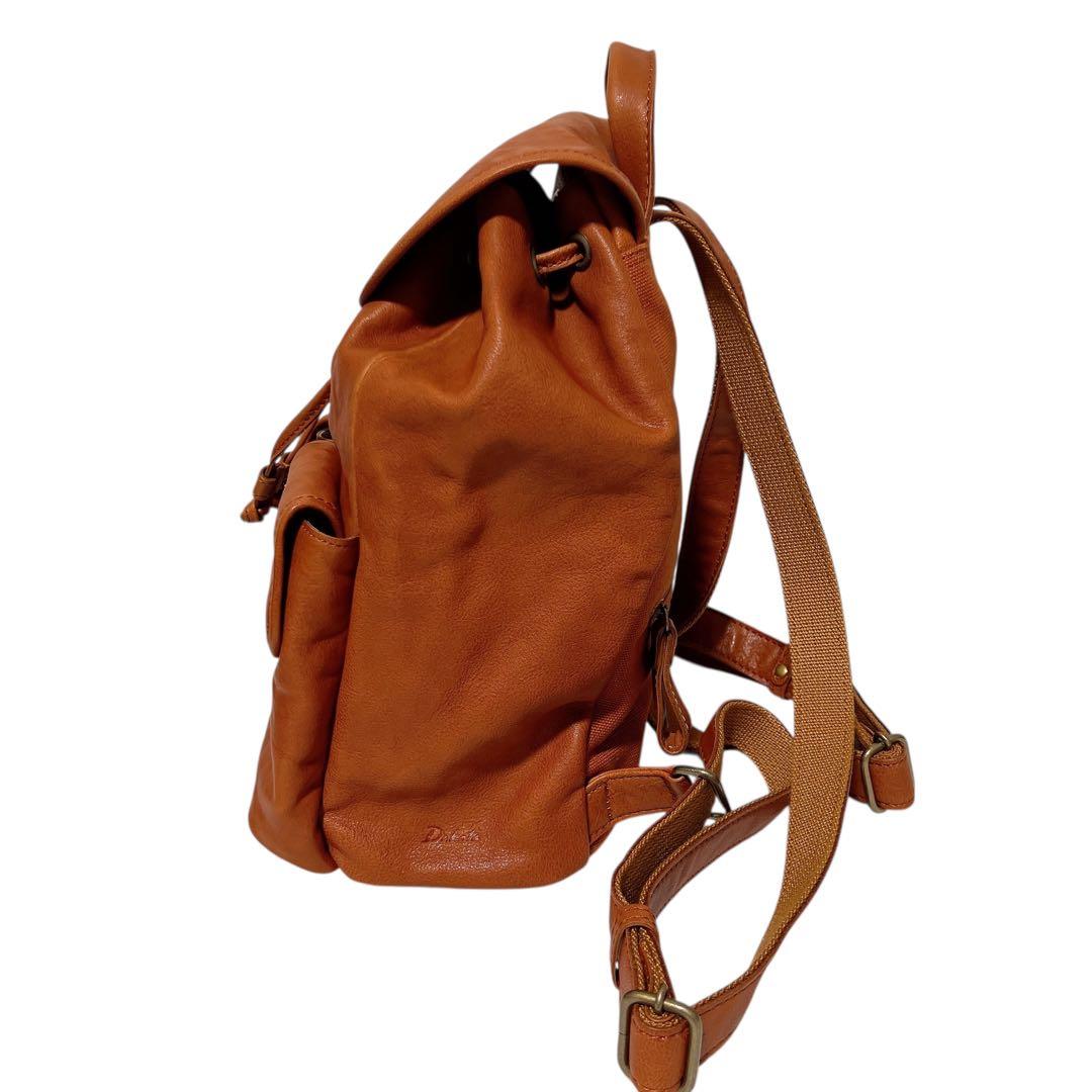 【美品】 Dakota リュック ビーバー 牛革 キャメル ダコタ