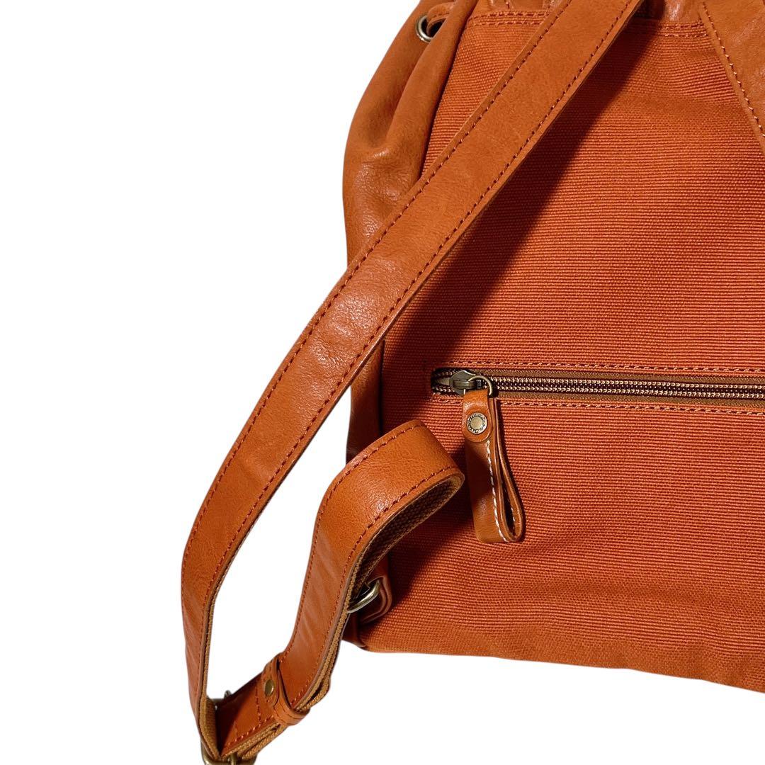 【美品】 Dakota リュック ビーバー 牛革 キャメル ダコタ