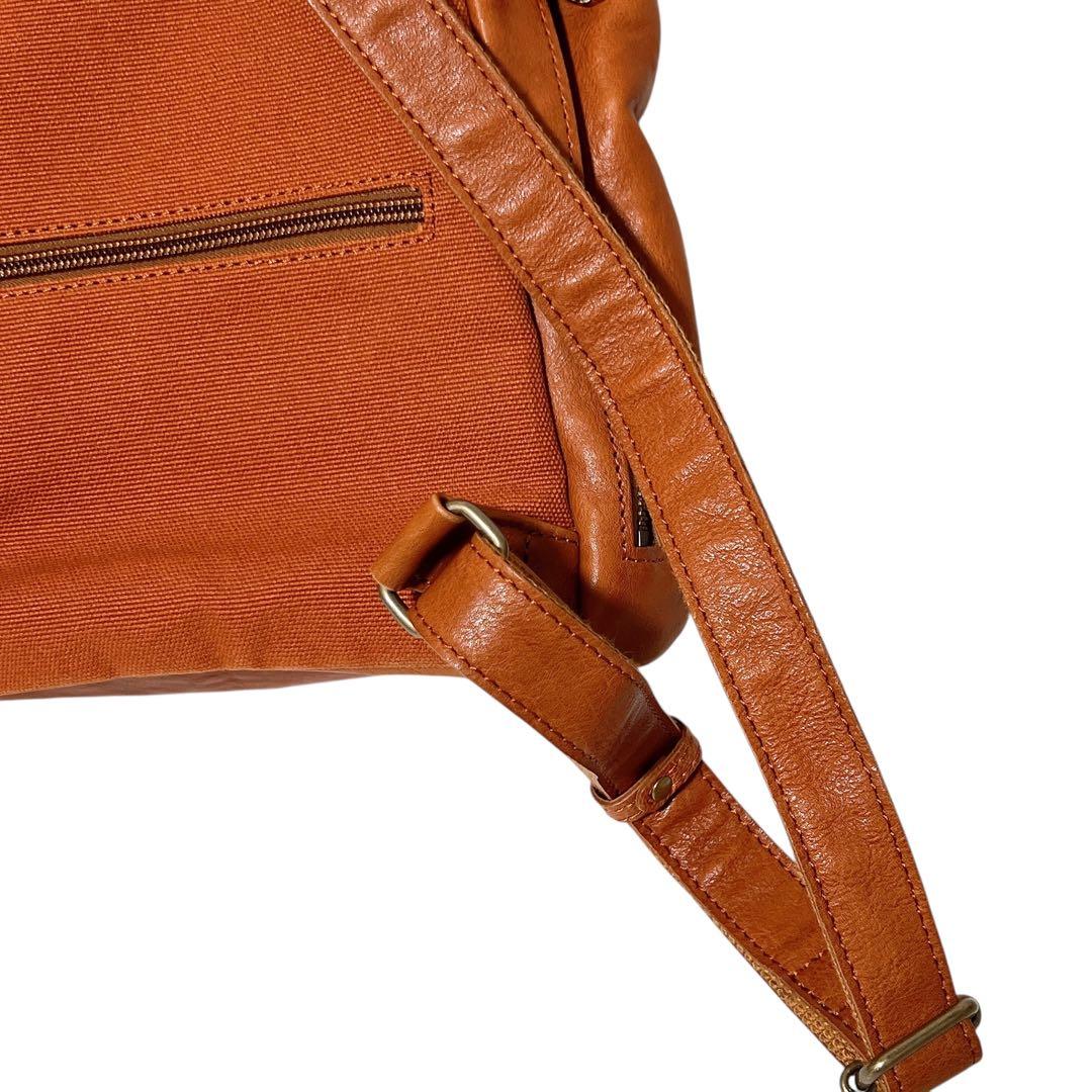 【美品】 Dakota リュック ビーバー 牛革 キャメル ダコタ