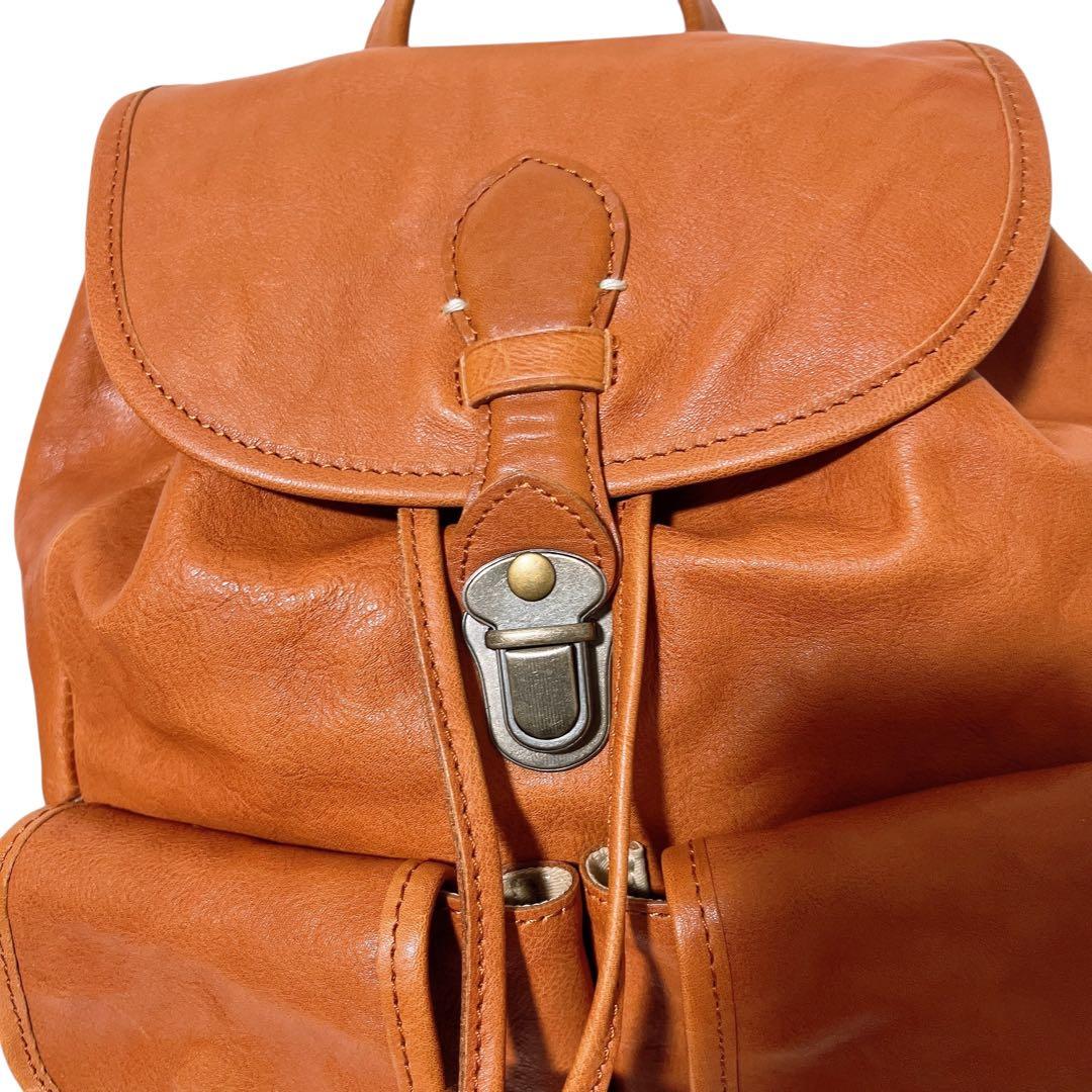 【美品】 Dakota リュック ビーバー 牛革 キャメル ダコタ