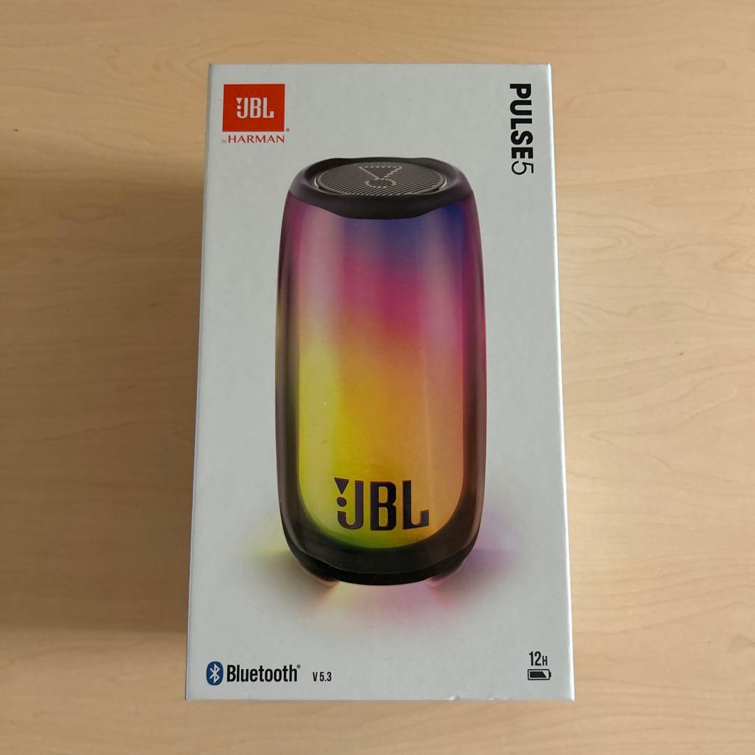 7月2日までに販売/JBL PULSE5ワイヤレススピーカー　付属品あり
