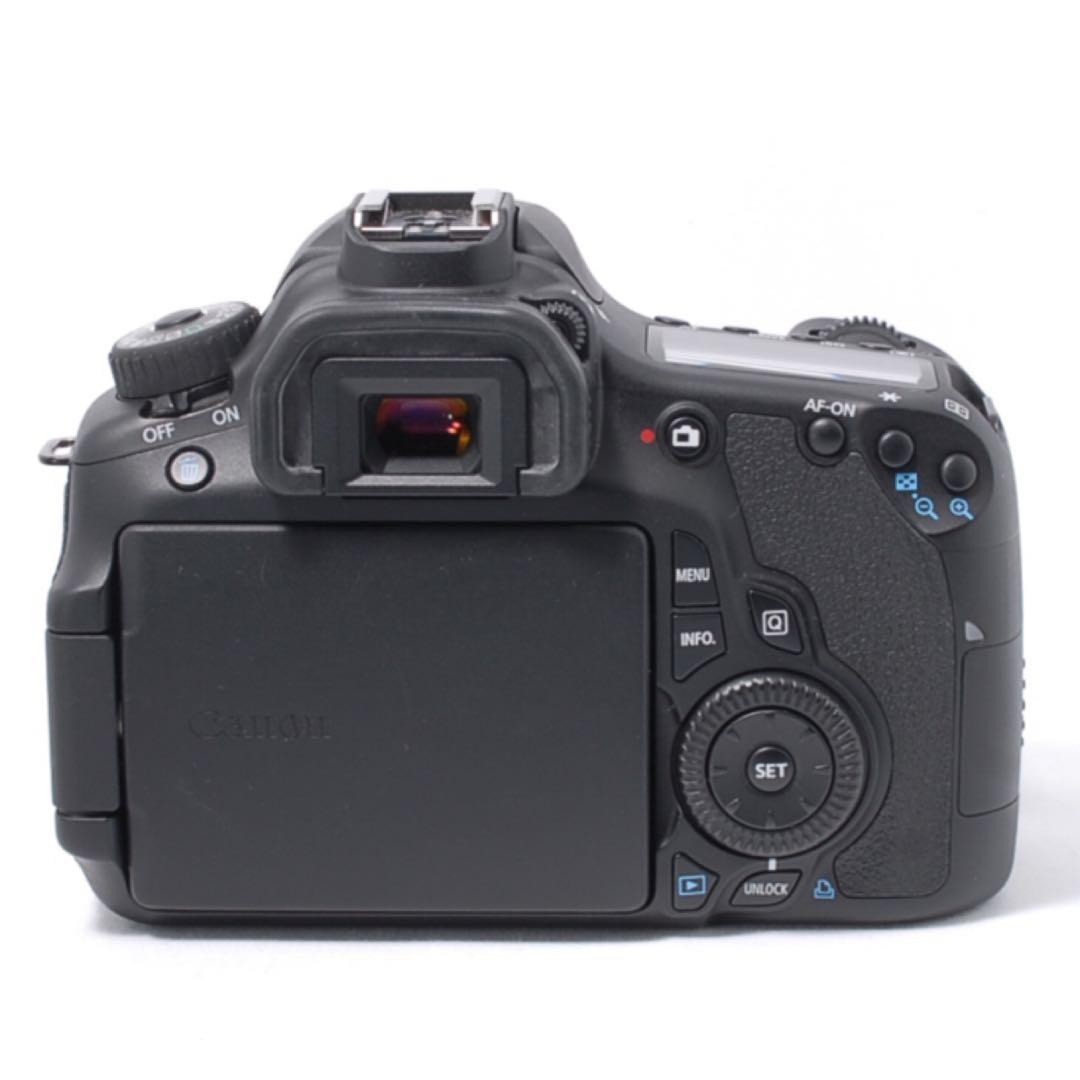 ショット数極少990回✨Canon EOS 60D 手ぶれ補正標準レンズセット♪