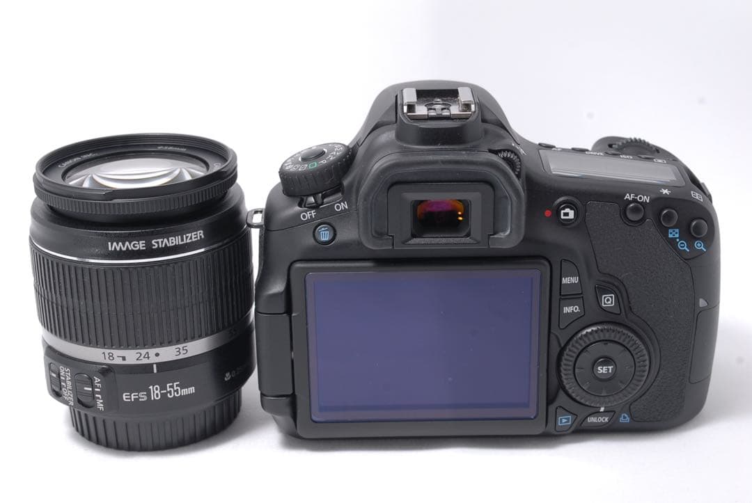 ショット数極少990回✨Canon EOS 60D 手ぶれ補正標準レンズセット♪