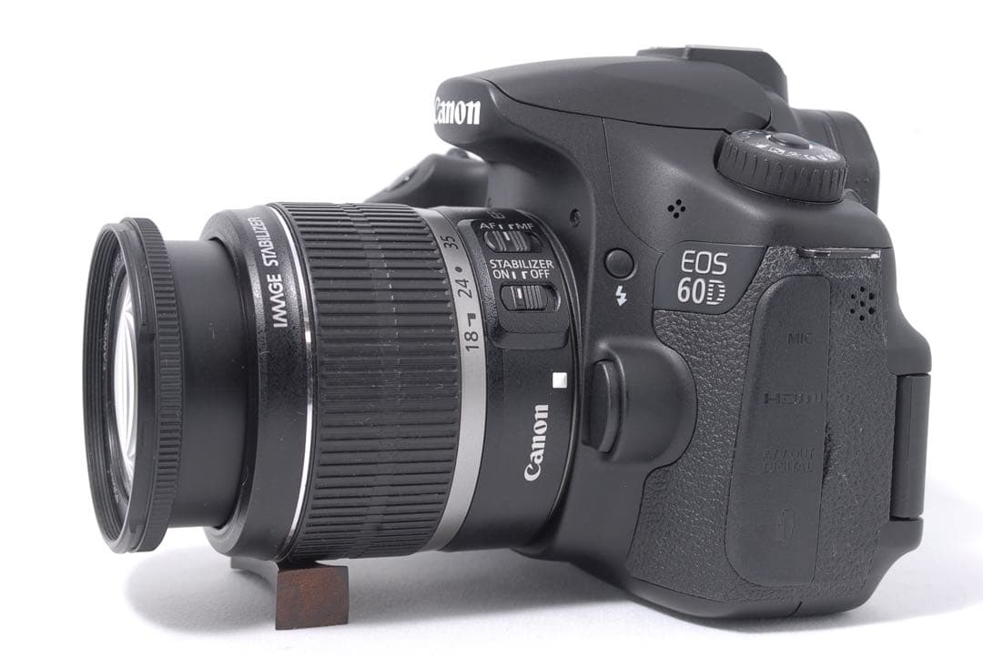 ショット数極少990回✨Canon EOS 60D 手ぶれ補正標準レンズセット♪