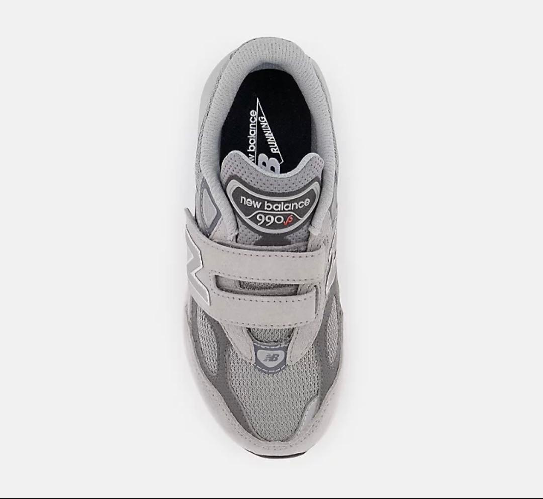 新品未使用 ニューバランス PV990GL6 キッズ18.5 グレー タグ付き
