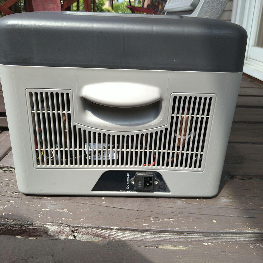 車載冷蔵庫 グレー DC電源対応
