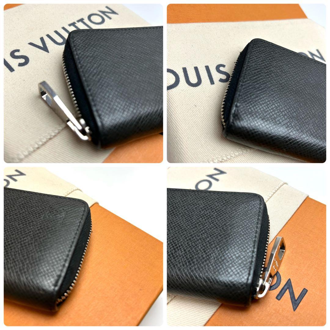 鑑定済 ルイヴィトン タイガ 超お買得 ジッピーパース ミニ財布