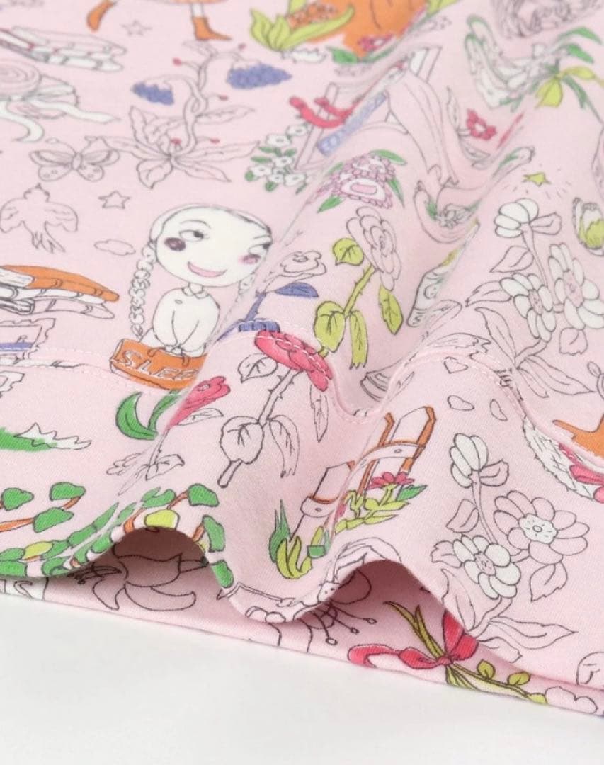 ツモリチサトスリープ　2025新作パジャマ　ワンダーフォレスト(ピンク/4L)