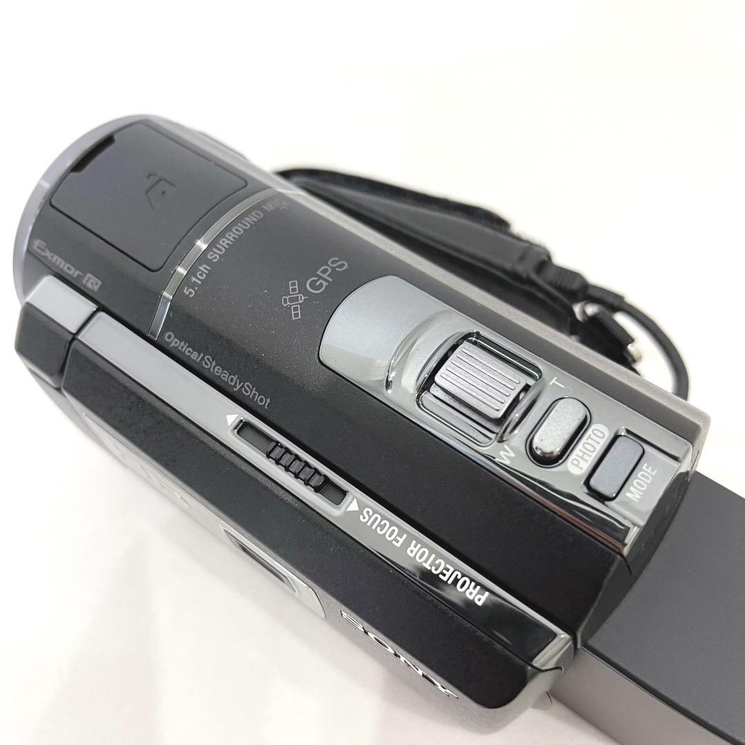 【美品】SONY ソニー HDR-PJ590V 手ぶれ補正 プロジェクター内蔵