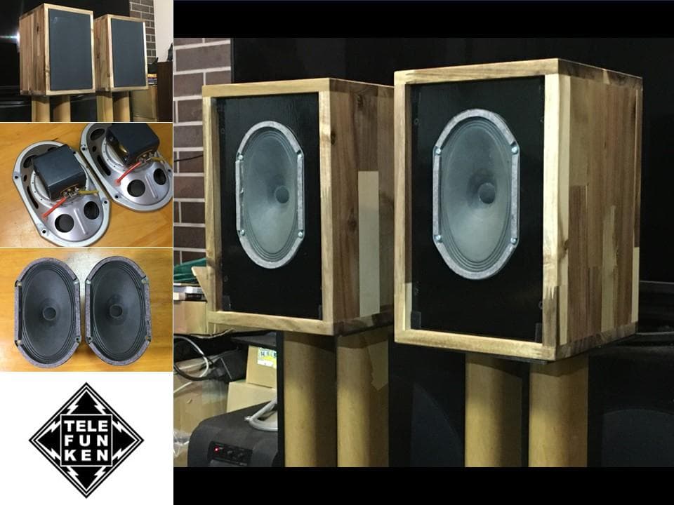 蘇るビンテージ！ Telefunken録音モニタースピーカー ペア！