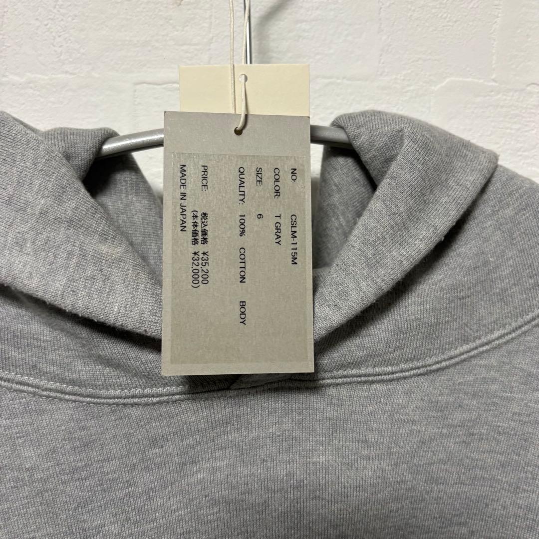 CIOTA シオタ スビンコットン吊り裏毛 P/O パーカー size : 6