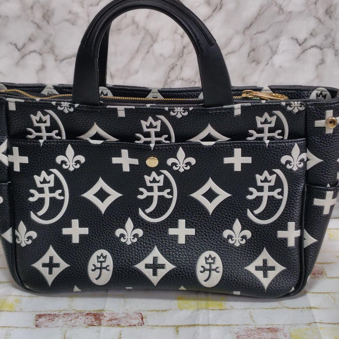 M,s　カステルバジャック トート クレア 総柄 トート