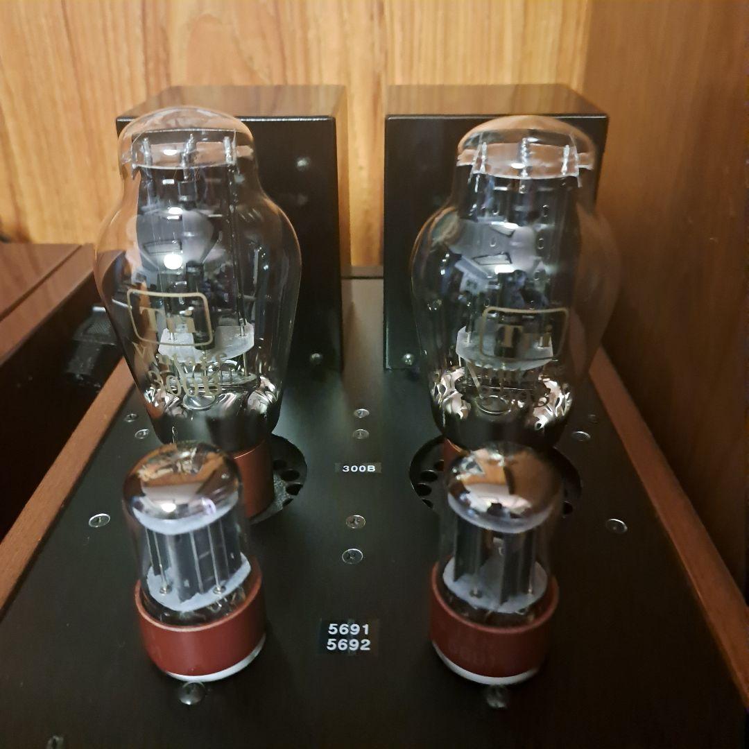 Tri300Bシングルアンプ 予備真空管PSVANE300B付き!