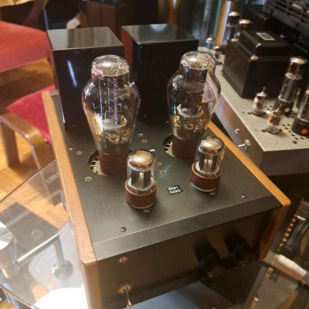 Tri300Bシングルアンプ 予備真空管PSVANE300B付き!