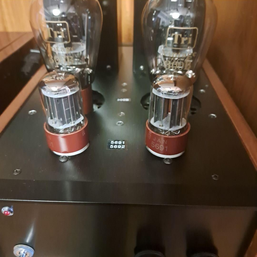 Tri300Bシングルアンプ 予備真空管PSVANE300B付き!