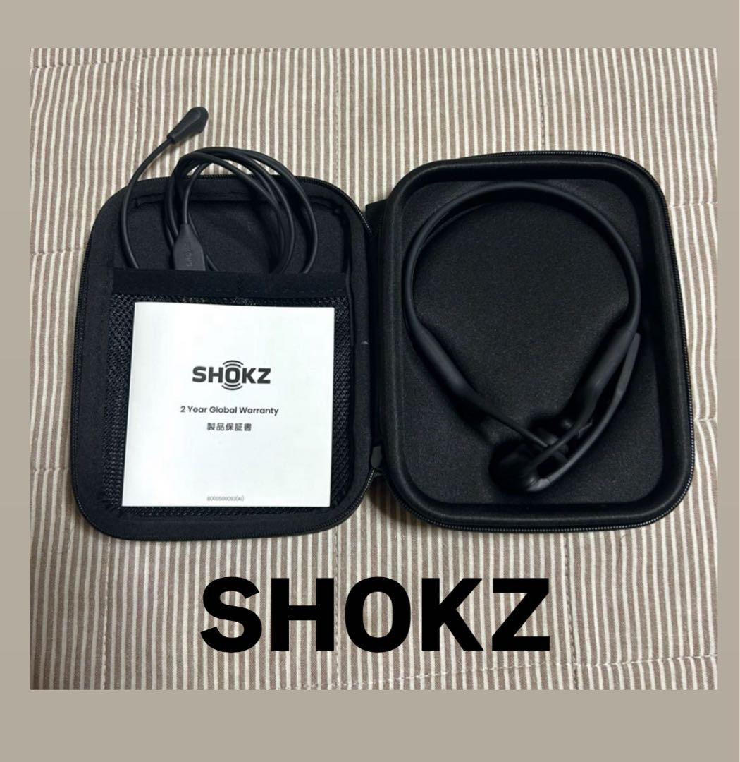 柳*田様 【SHOKZ】 opencomm 骨伝導イヤホン ★付属品付★