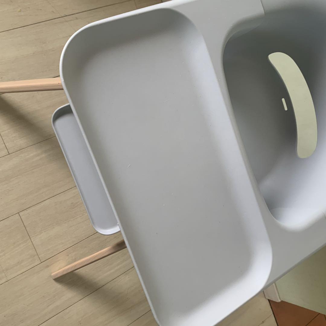 STOKKE CLICK　ストッケ クリック　ハイチェア　ベビーチェア　グレー