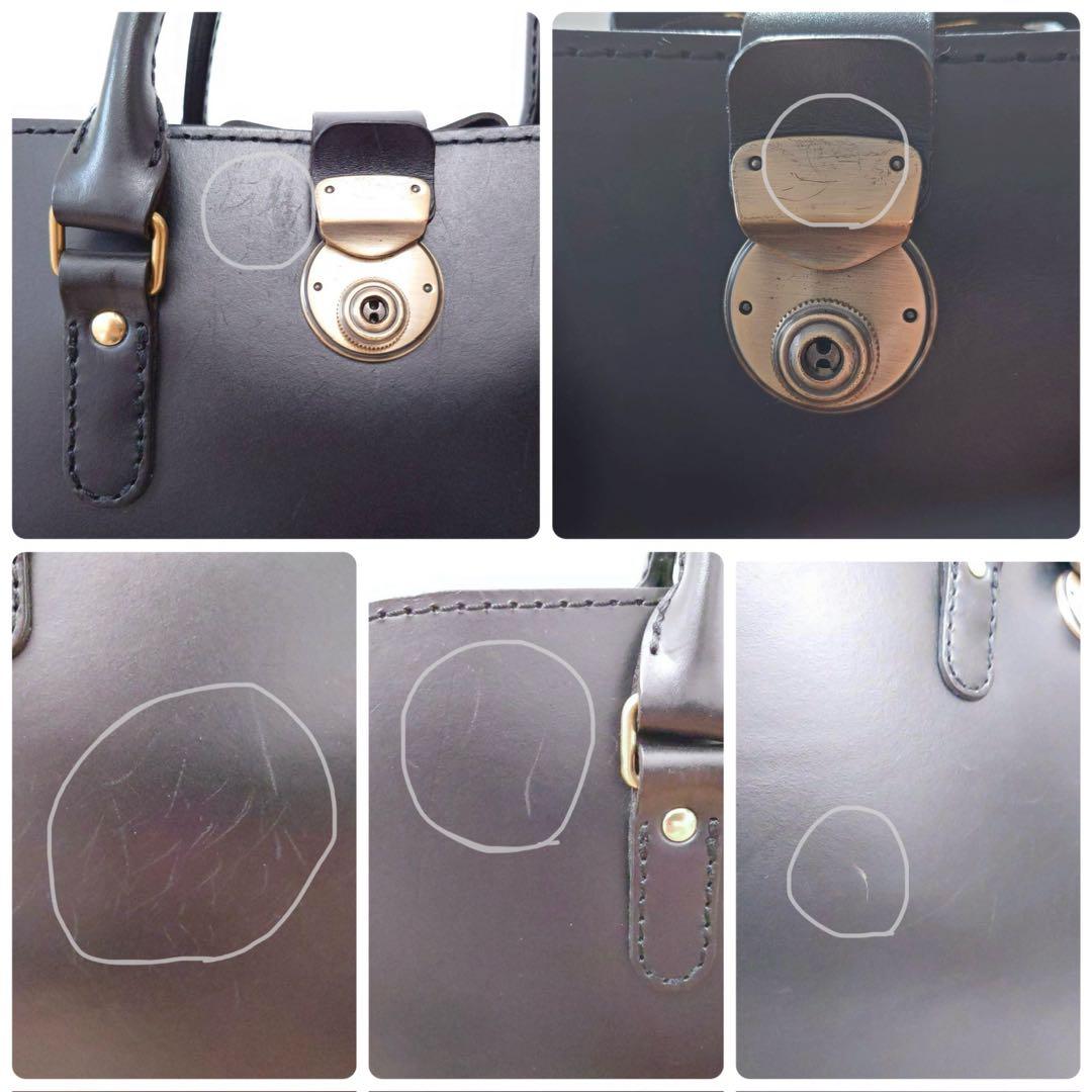 【極美品】HERZ ヘルツ RESO. ラップフラップ 2way ビジネスバッグ