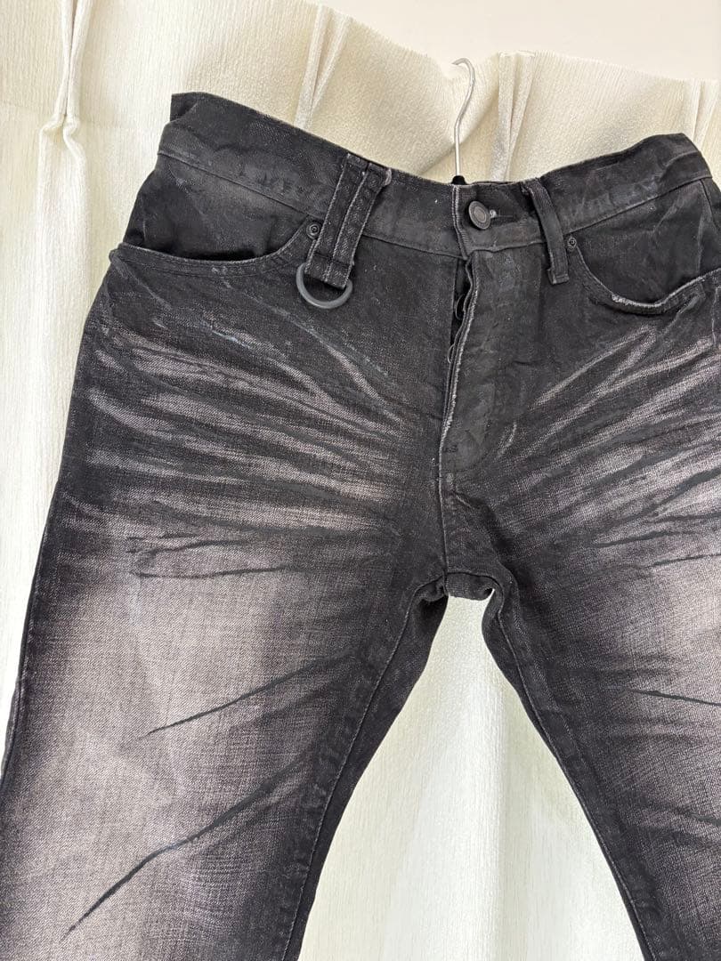 FUGA ブラック フレア デニム