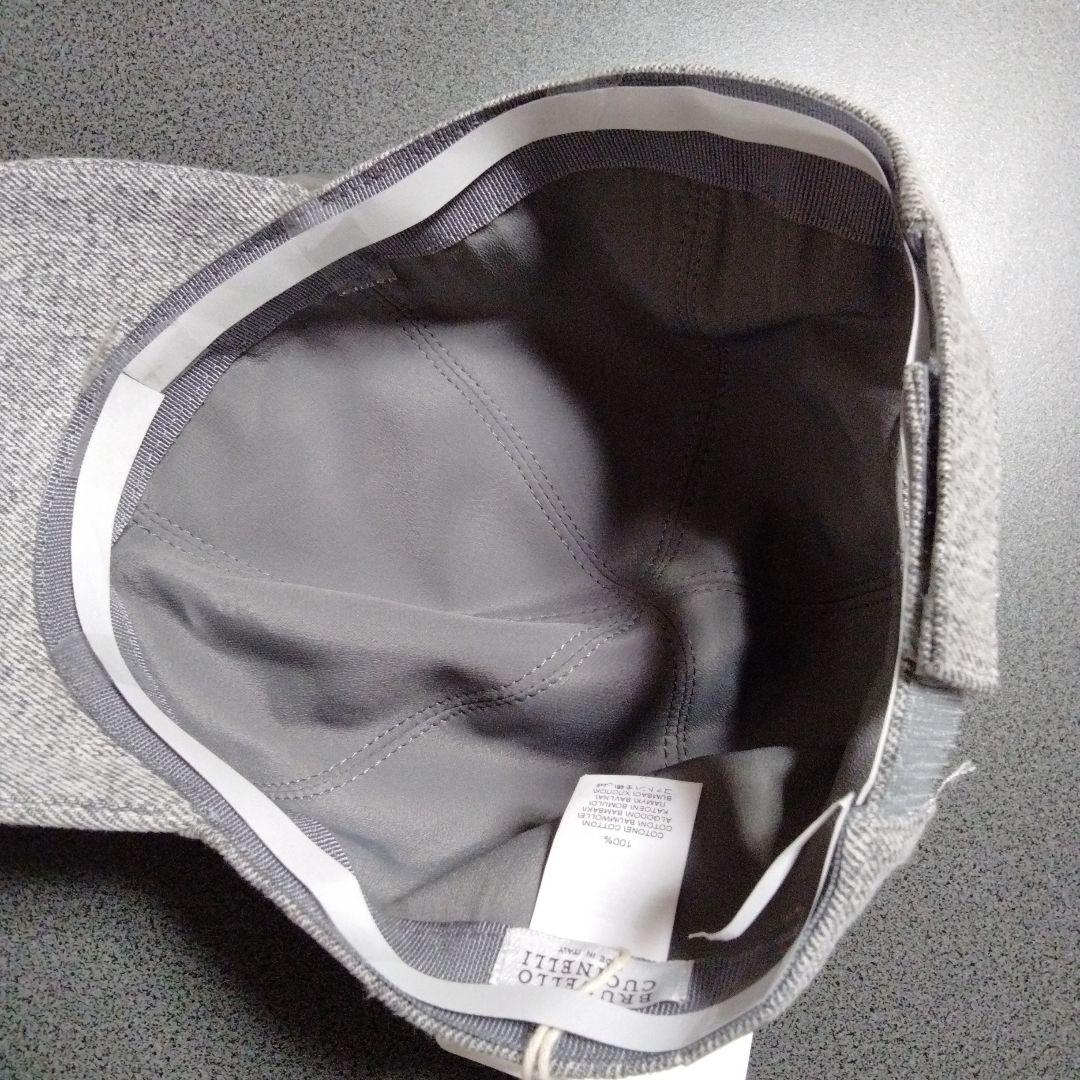 最終価格ブルネロクチネリ ベースボールキャップ　グレー　M