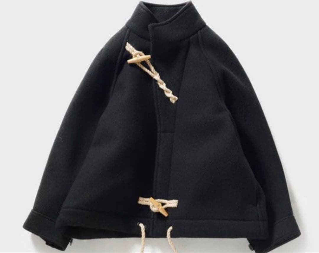 HYKE DOUBLE FACE DUFFLE JACKET サイズ2