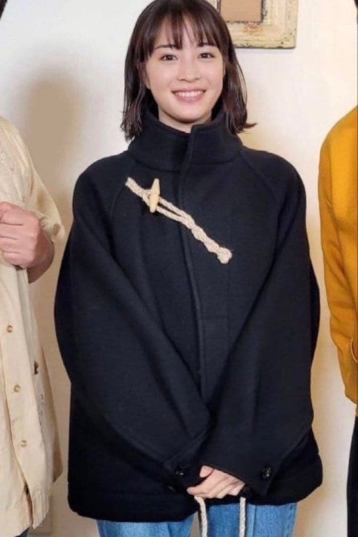 HYKE DOUBLE FACE DUFFLE JACKET サイズ2