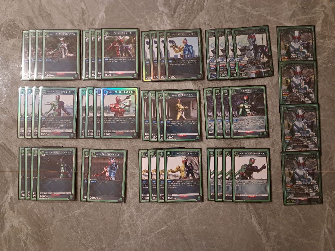 ユニオンアリーナ　仮面ライダーWデッキ&調整パーツ付き